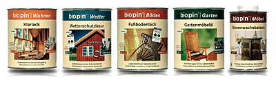 biopin Naturfarben - Produkte