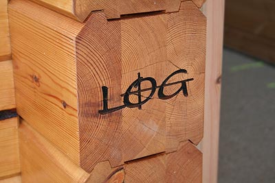 Log Blockhaus Beispiel