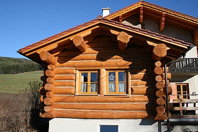 Log Blockhaus Beispiel