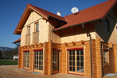Log Blockhaus Beispiel