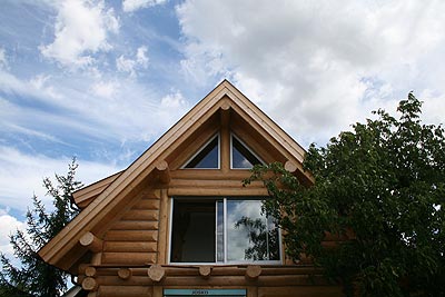 Log Blockhaus Beispiel